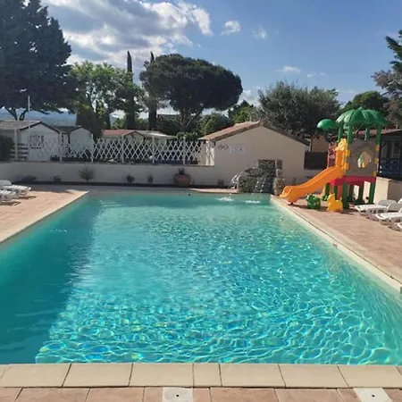 Mobil Avec Terrasse A - Api-1-52-692 * Anduze