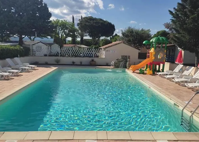 Mobil Avec Terrasse A - Api-1-52-692 * Anduze