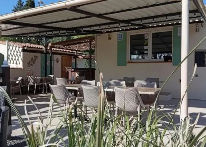 Mobil Avec Terrasse A - Api-1-52-692 Camping Anduze